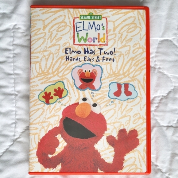 3/$15 🌸 Elmo's World: Elmo Has Two! Hands, Ears, & Feet - Picture 1 of 6